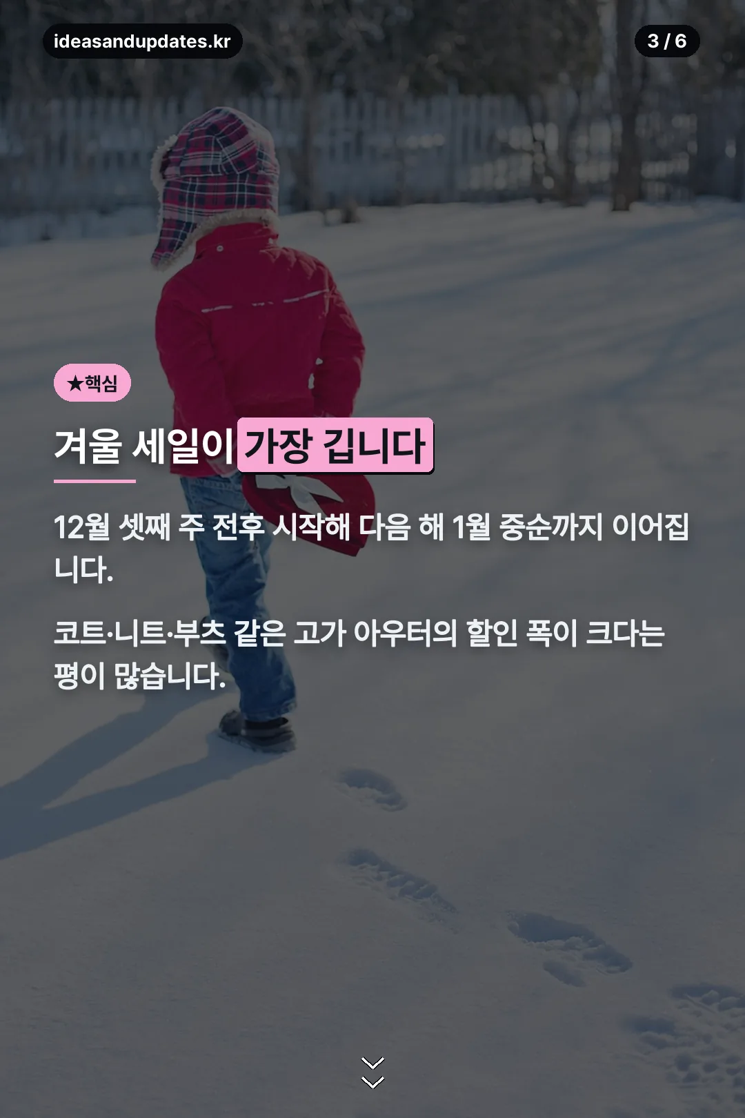 겨울 세일이 가장 긴 이유